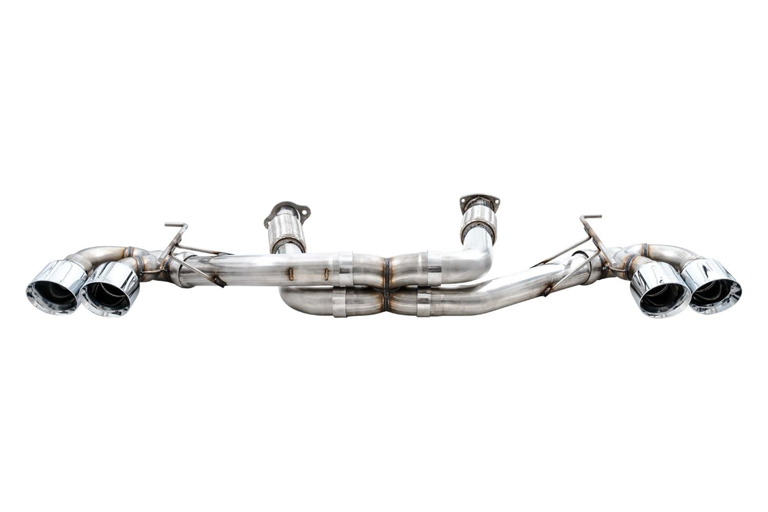 AWE Tuning Cat-Back Track Exhaust, Chrome Tips for 2020-2023 Corvette