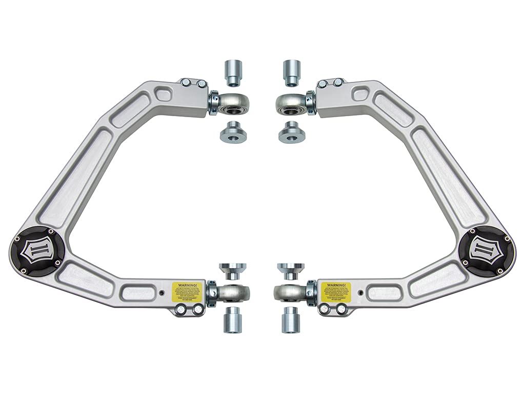 Billet ICON Upper Control Arm/Delta Joint Kit, Compatible with 2019-2023 GM 1500, 78720DJ