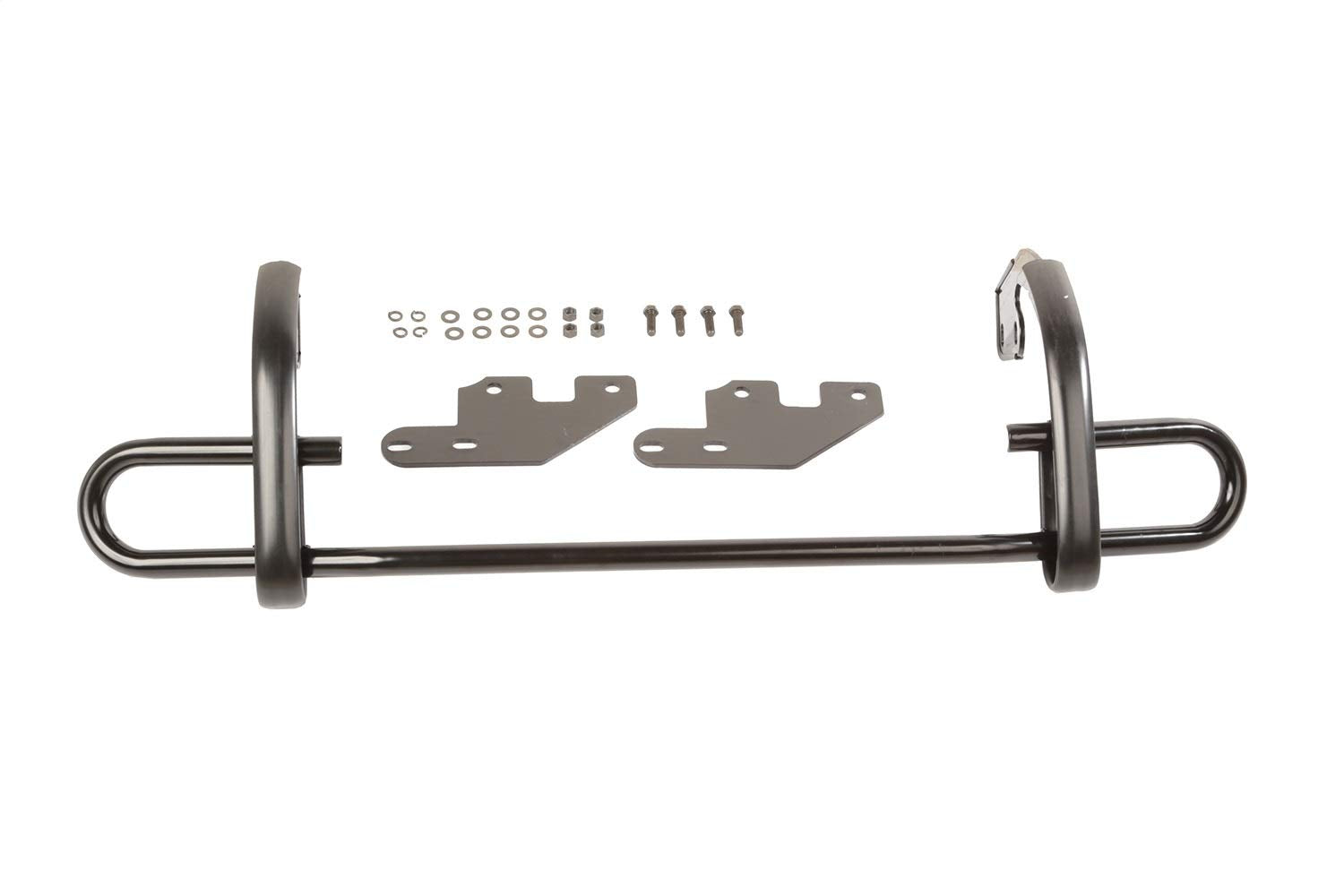 Rear Rugged Ridge Bumper Guard | Double Tube, Steel, Textured Black | 11513.03 | Fits 2011-2021 Jeep Grand Cherokee WK2