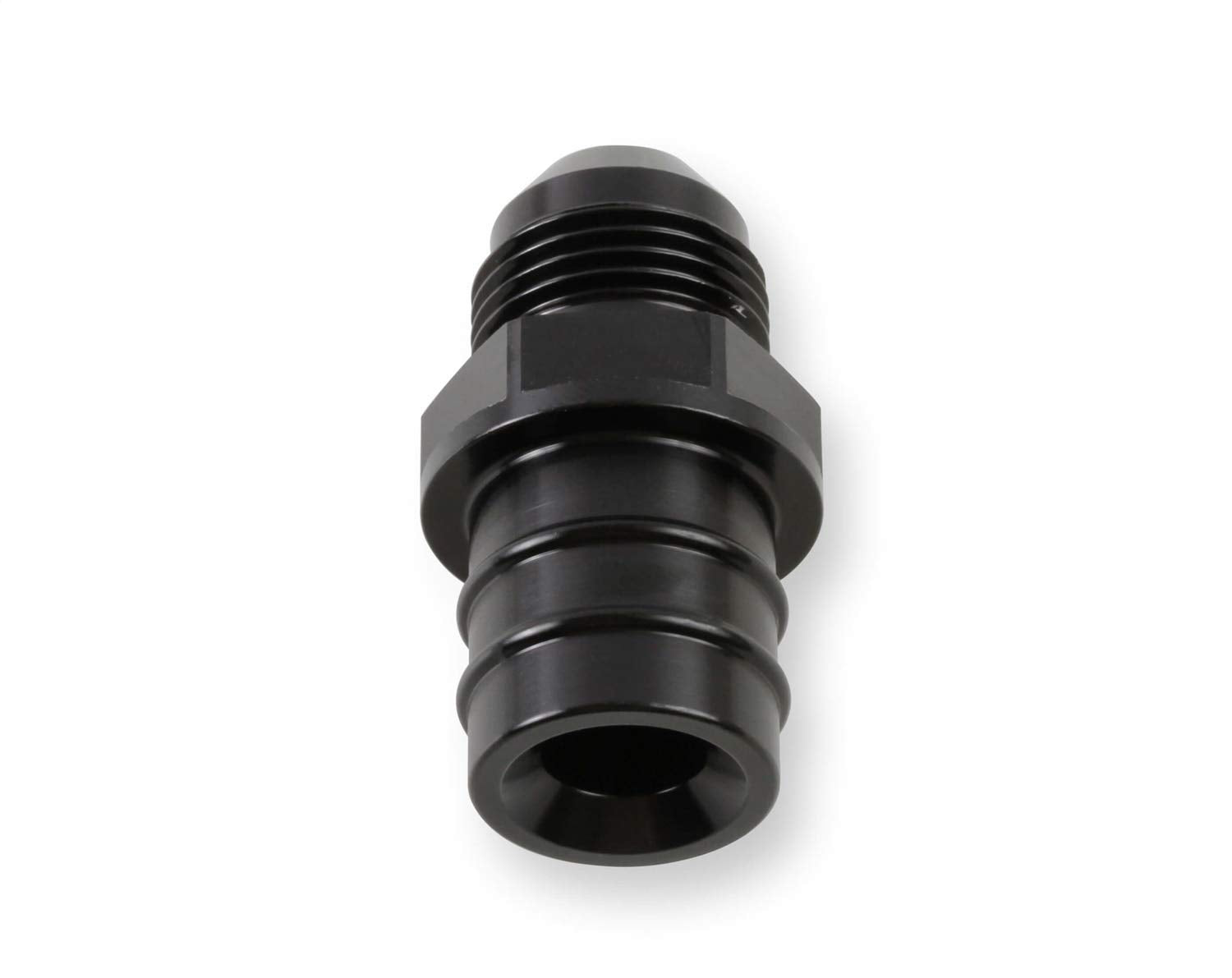 LS0038ERL EARL'S PERFORMANCE PLUMBING Adapter, Gm Ls Oem Pcv To 8An Male , Black