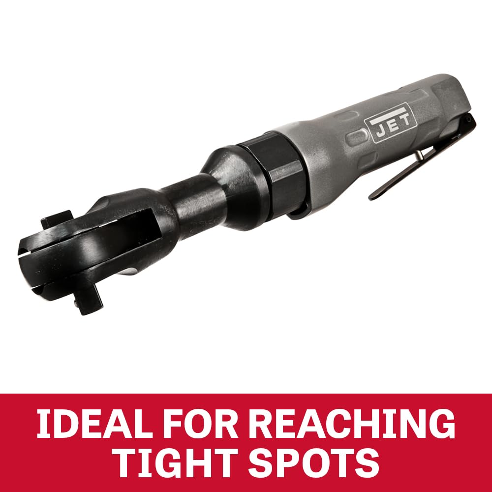 JET Pneumatic 1/2-Inch Ratchet Wrench, 50 ft-lbs, 200 RPM (Model JAT-302)