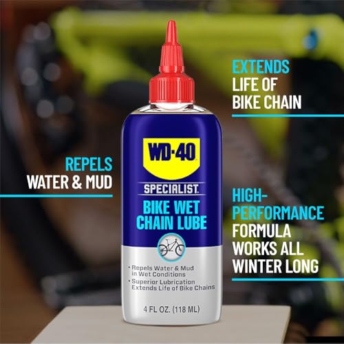 Bike WD-40 Specialist Wet Chain Lube, 4 OZ