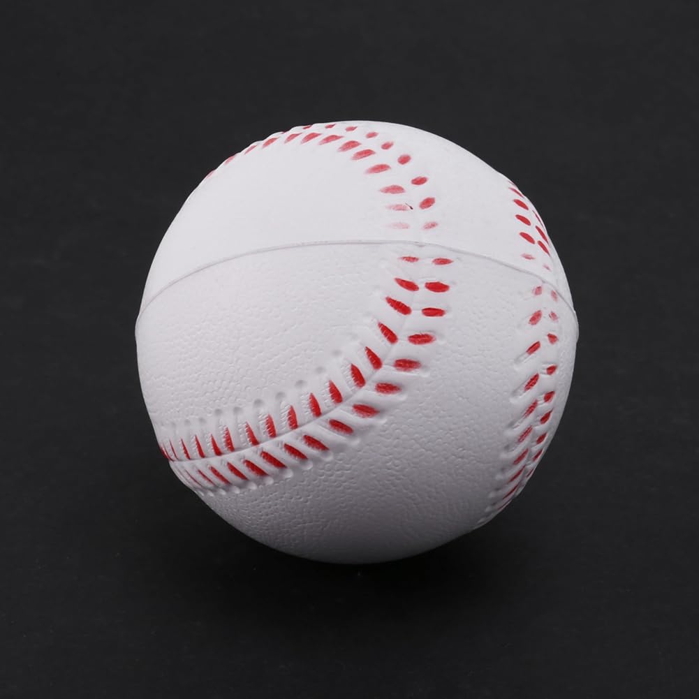 6 x Bdfhjln Sports Baseball Reduced 10 Inches Soft Ball for Adults and Youth for Game Competition Pitching Catching Training