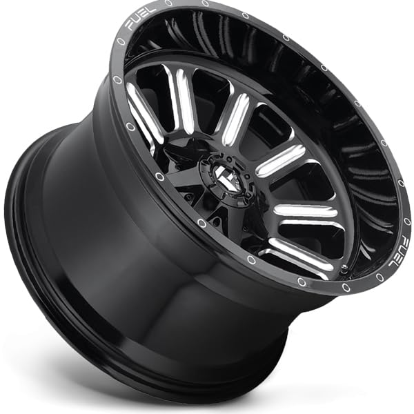 FUEL OFF-ROAD 20X9 HARDLINE 8X180 5.79 20mm GLOSS BLACK MILLED - D62020901857
