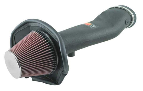 Cold Air Intake System K&N: High-Flow Air-Filter, Increase Performance & Horsepower: Compatible with 2007-2009 FORD Mustang Shelby, 57-2571