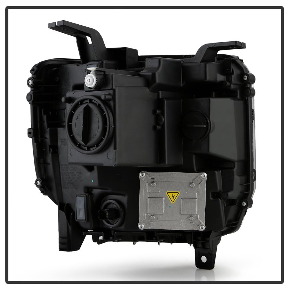 GMC Sierra 16-18 1500 / Spyder 19 1500 Limited HID Model w/LED DRL Projector Headlight - OE Left