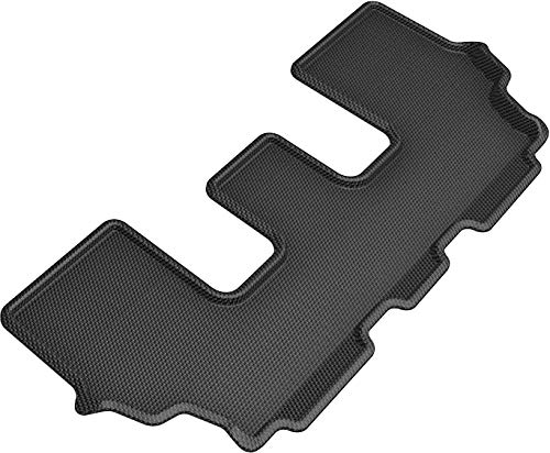 KAGU 3D MAXpider Custom Fit Floor Mat (BLACK) Compatible with GENESIS GV80 2021-2023 - Third Row