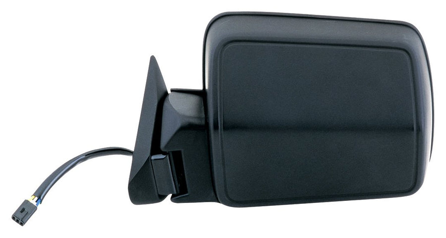 Fit System Mirror Driver Side for Jeep Cherokee/Wagoneer, Black, Spring Loaded, Power