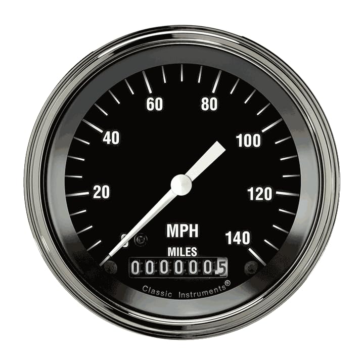 HOT ROD HR55SLC 3IN SPEEDO 140 MPH