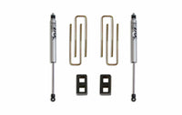 Part# 906720F MaxTrac SUSPENSION'S is A Rear Box KIT Including 2" Lift Blocks, U-Bolts & A Pair of Fox 2.0 Performance Series Rear Shocks