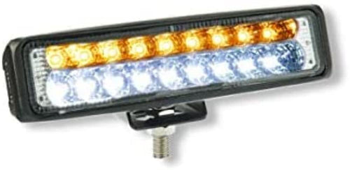 WL54AW Custer LED Flood Work Light and Amber Strobe Combo, 54 Total watts, 12-24 v.