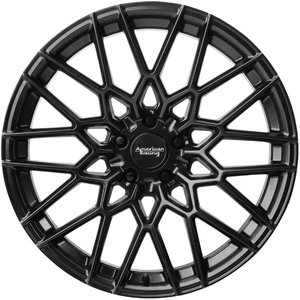 AR927 BARRAGE American Racing 20X9 5X115 5.79 20mm SATIN BLACK - AR92729015720