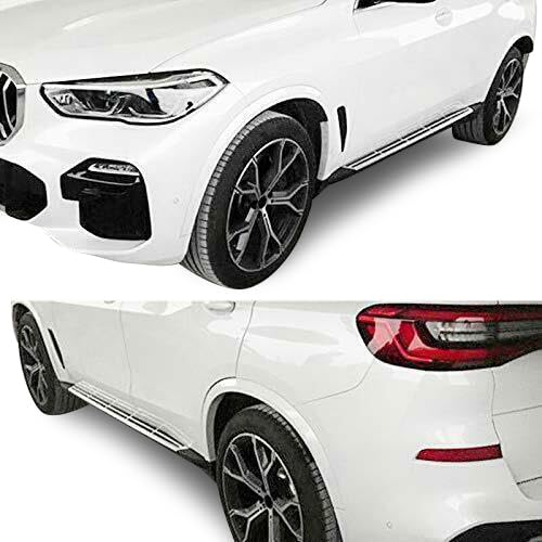 Aluminum Black Horse OEM Replica Running Boards Compatible with 2019-2024 BMW X5