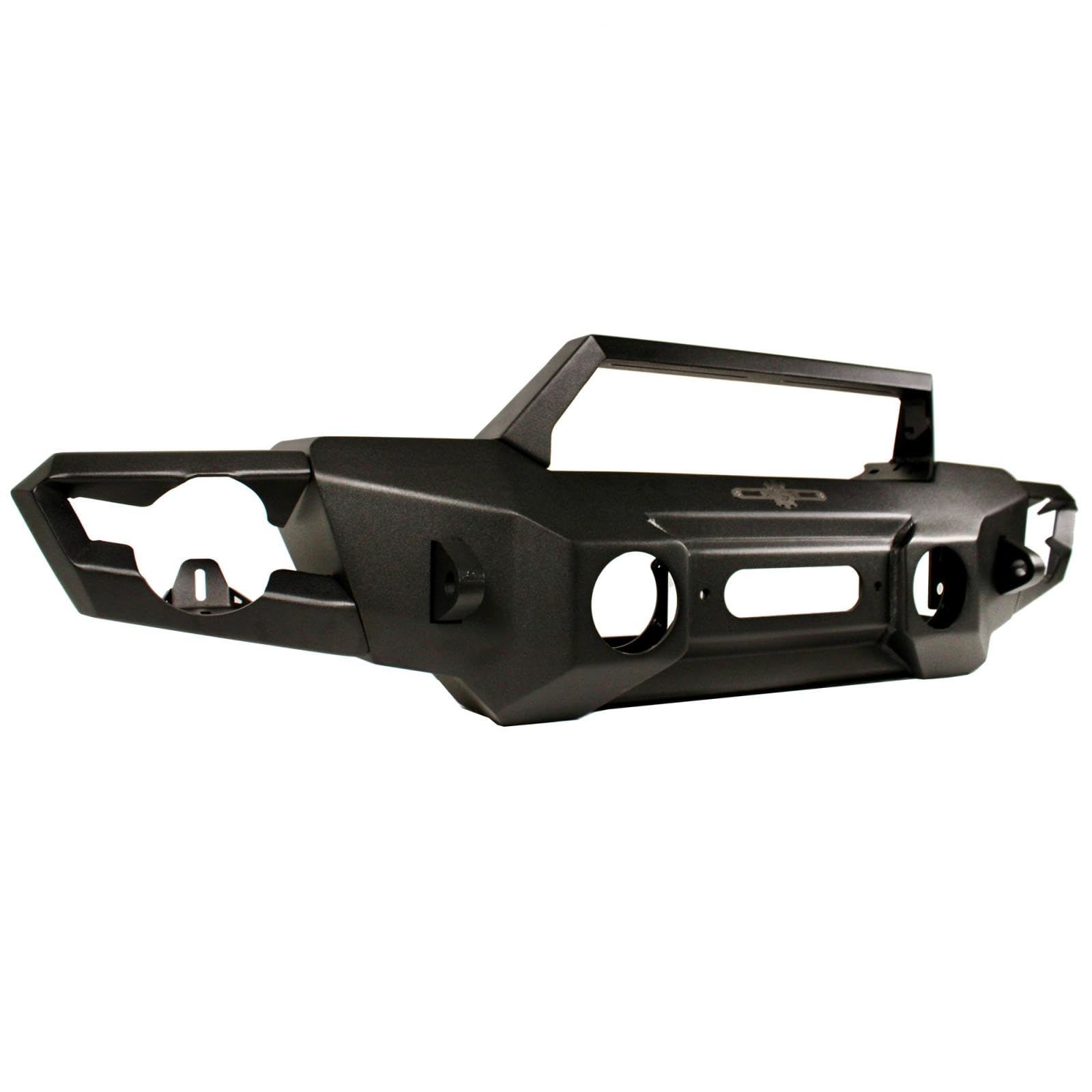 Front Shorty Bumper With Winch Plate For 18-25 Jeep Wrangler JL 2-4 Door 20-25 Gladiator