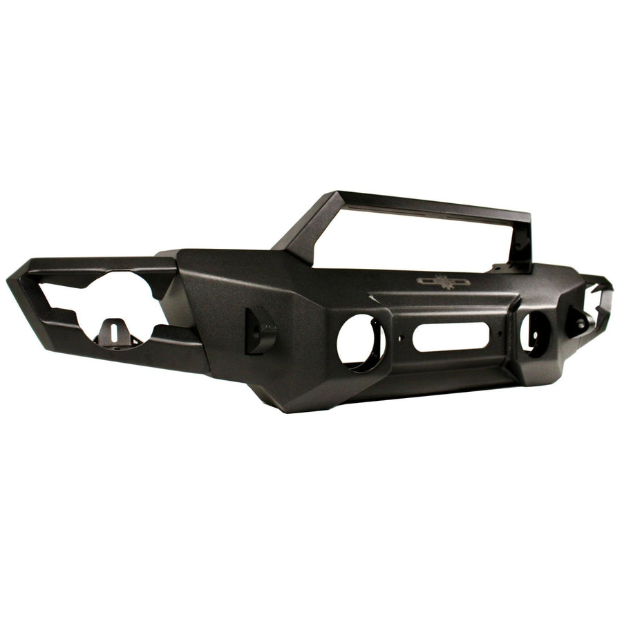 Front Shorty Bumper With Winch Plate For 18-25 Jeep Wrangler JL 2-4 Door 20-25 Gladiator
