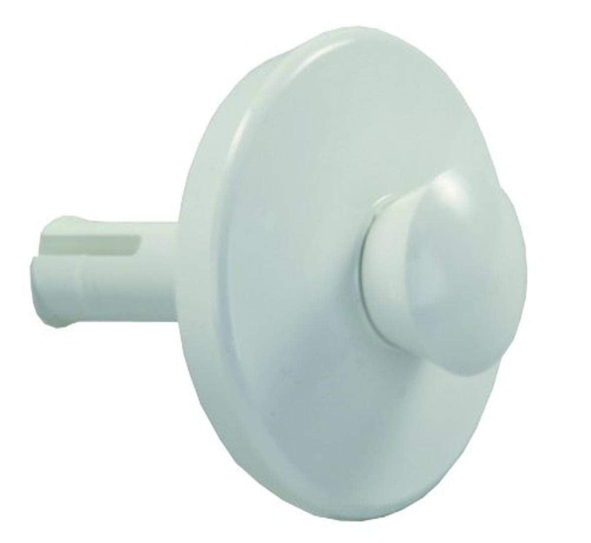 Single Stem JR Products Pop-Up Stopper - White