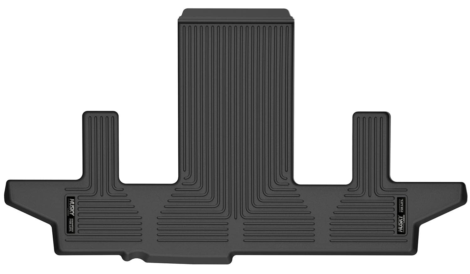 Weatherbeater Husky Liners Floor Mats | Fits 2021-2026 Chevrolet Suburban, Cadillac Escalade ESV Model, GMC Yukon XL (Fits Models w-2nd Row Bucket Seats ONLY) | 3RD Row Liner, 1-pc Black - 14141