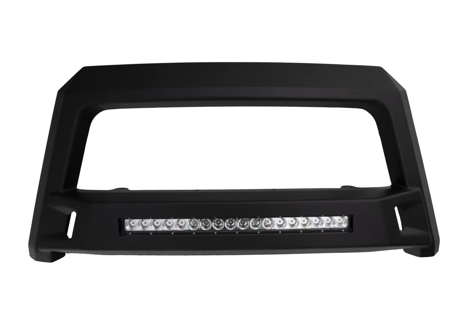 Lund Revolution Black Steel Bull Bar with Integrated LED Light Bar for 2005-2015 Tacoma Toyota