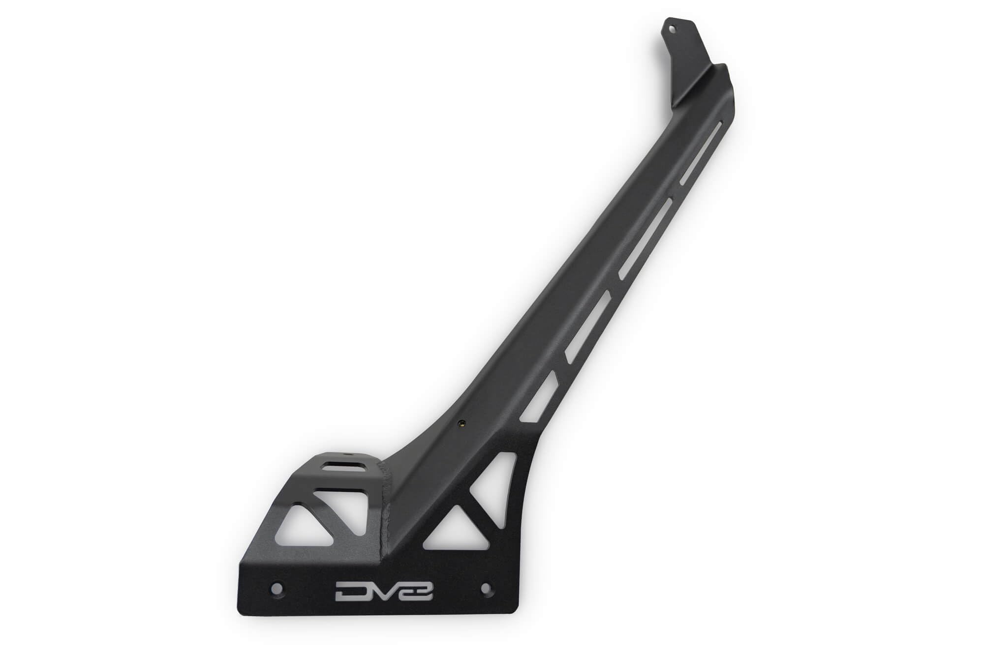 50" Light Bar Mount DV8 Offroad for 2018-2025 Jeep Wrangler JL & 2020-2025 Gladiator JT | Optional 3" Pod Light Mounts | Sleek Low-Profile Design | Black Powder Coat | Bolt-On Installation | Steel