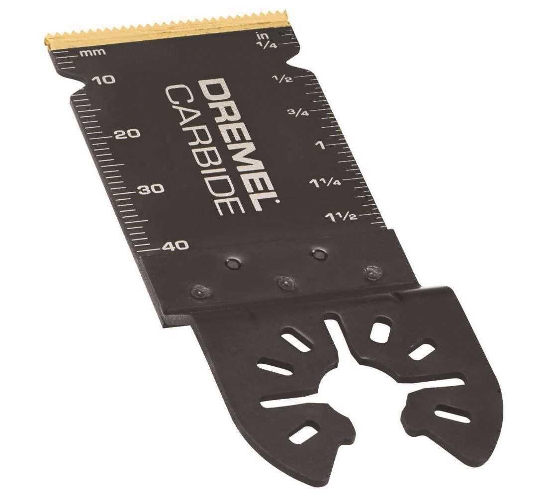 Multi-Max Dremel 1.7 x 1-1/2 in. L Carbide Flush Cut Saw Blade 3 pk2