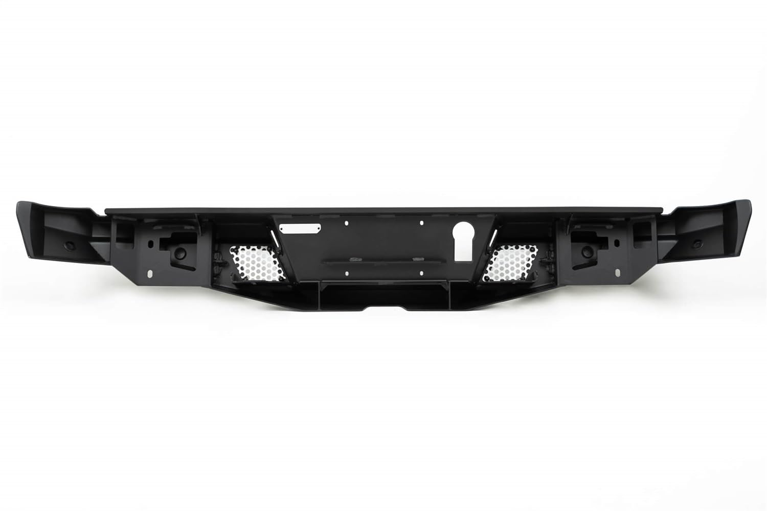 FS-7 Series DV8 Offroad Rear Bumper for the 2020-2025 Jeep Gladiator JT | High Clearance Design | Mounts for Two 3” Light Pods | Compatible with OEM Plate Lights & Trailer Harness Connector