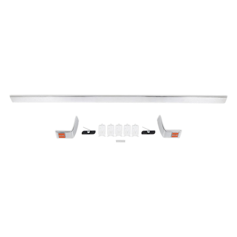 04-533 Brothers Trucks Cab Moldings - Rear - 3-Piece Set