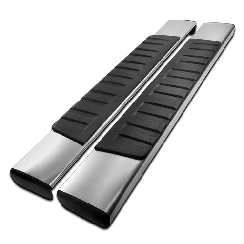 Chrome Spec-D Tuning Side Step Nerf Bars Best Running Boards Compatible with Chevy Silverado Regular Cab 1999-2015