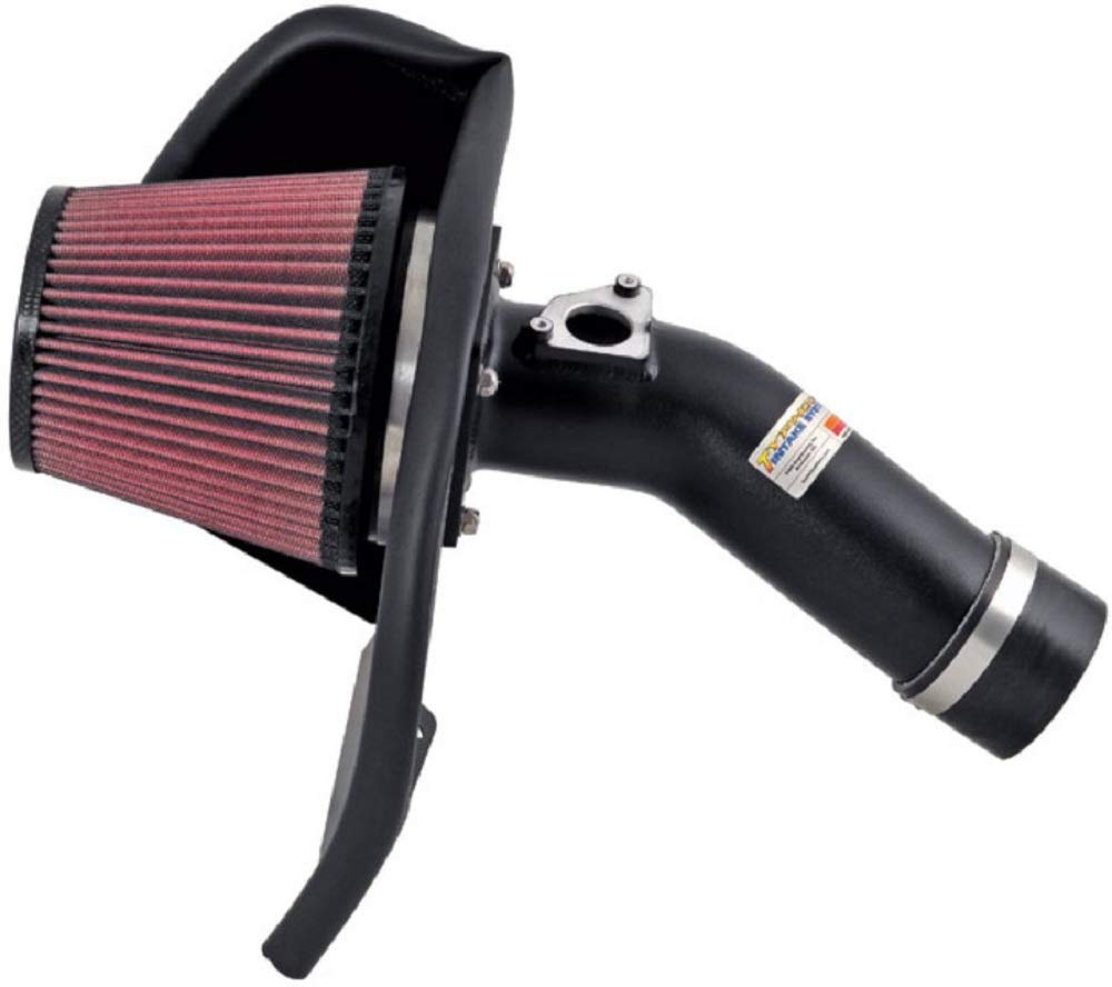Cold Air Intake System K&N: High-Flow Air Filter, Increase Performance & Acceleration: Compatible with 2008-2014 Subaru: Impreza WRX, 69-8004TTK