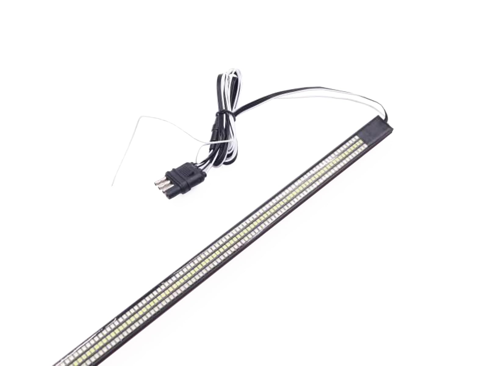 RACESPORT RS120060 LT Race Sport 60in TRIPLE ROW LED Truck Tailgate Light Bar 5-function 3-Color IP68 with Sequential Amber Turn Signals