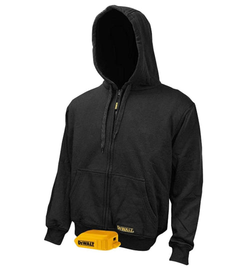 DEWALT 20V/12V MAX DCHJ067B-XL Bare Hooded Heated Jacket, Black, X-Large