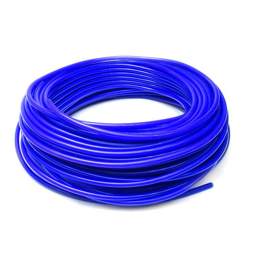 HPS HTSVH35R2-BLUE High Temperature Silicone Vacuum Tubing Hose, 9/64" ID, 1.5 mm Wall Thickness, 50 Feet Length