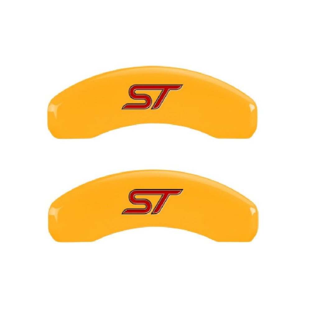 Caliper Covers MGP 10244SST1YL Yellow (Ford : ST / ST No Bolts)
