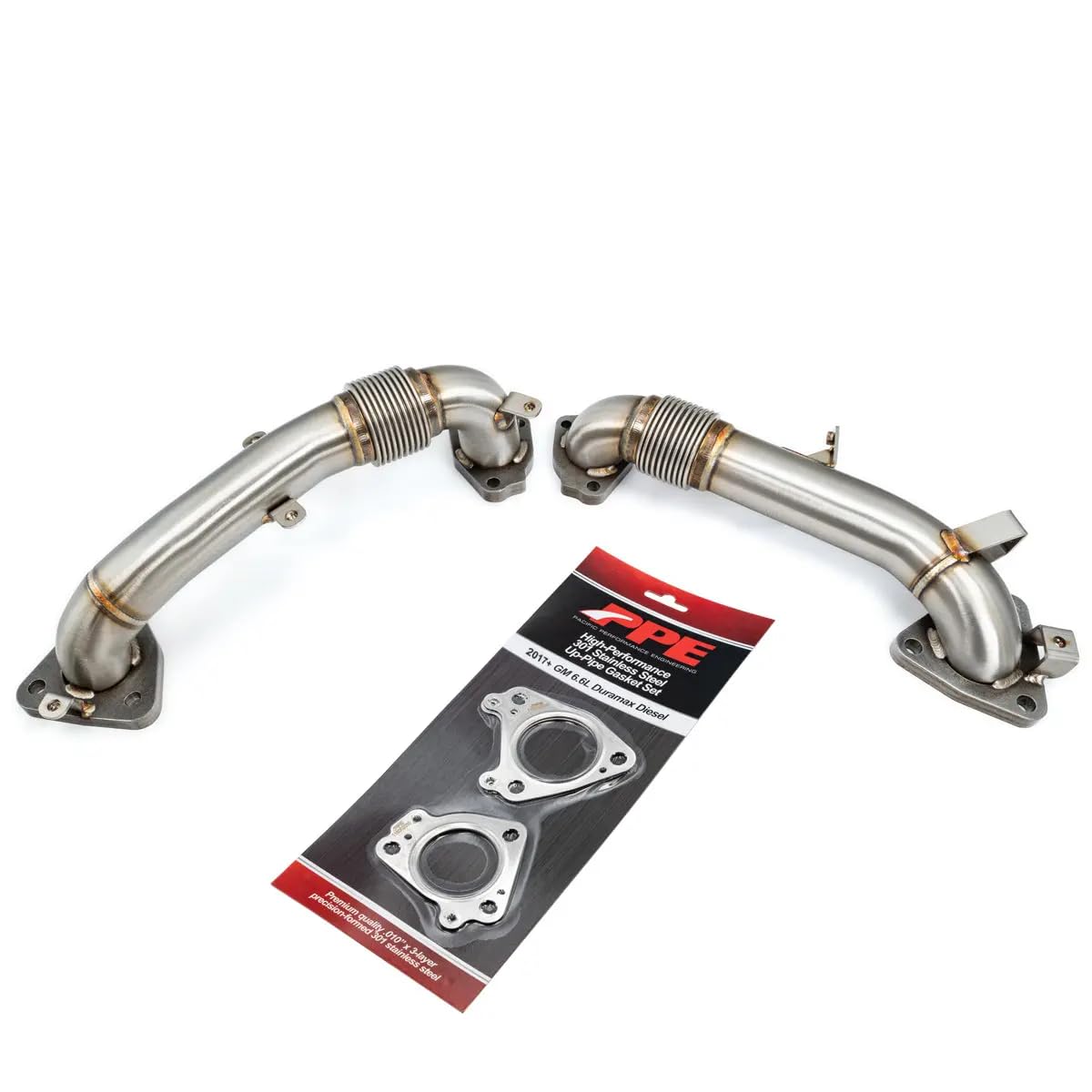 2017-2024 GM 6.6L DURAMAX OEM LENGTH REPLACEMENT HIGH FLOW UP-PIPE KIT PPE 116122000