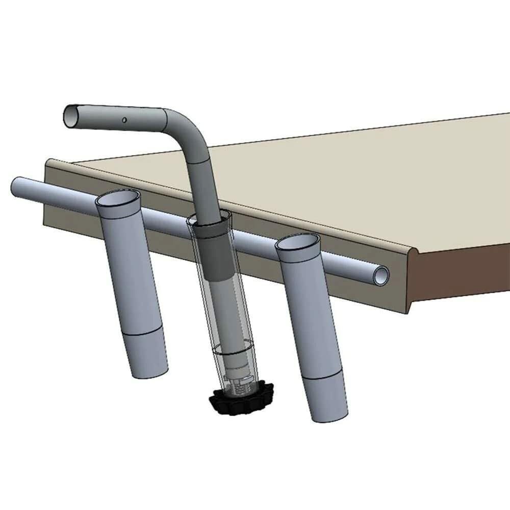 TACO Marine Fixed Rod Holder Mount T10-3000-5 for ShadeFin