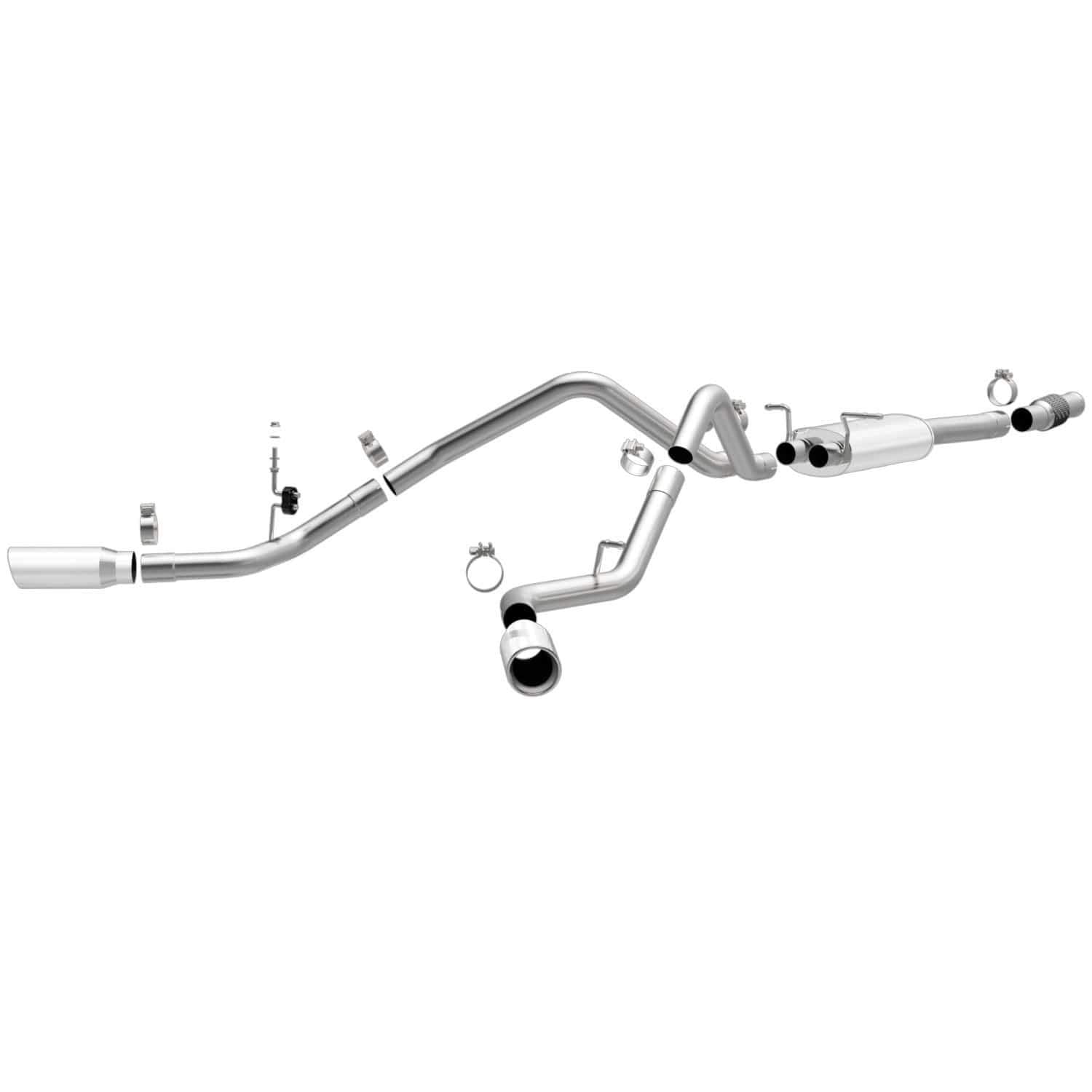 Performance Exhaust System MagnaFlow 17146: Cat-Back, Off Road Pro Series