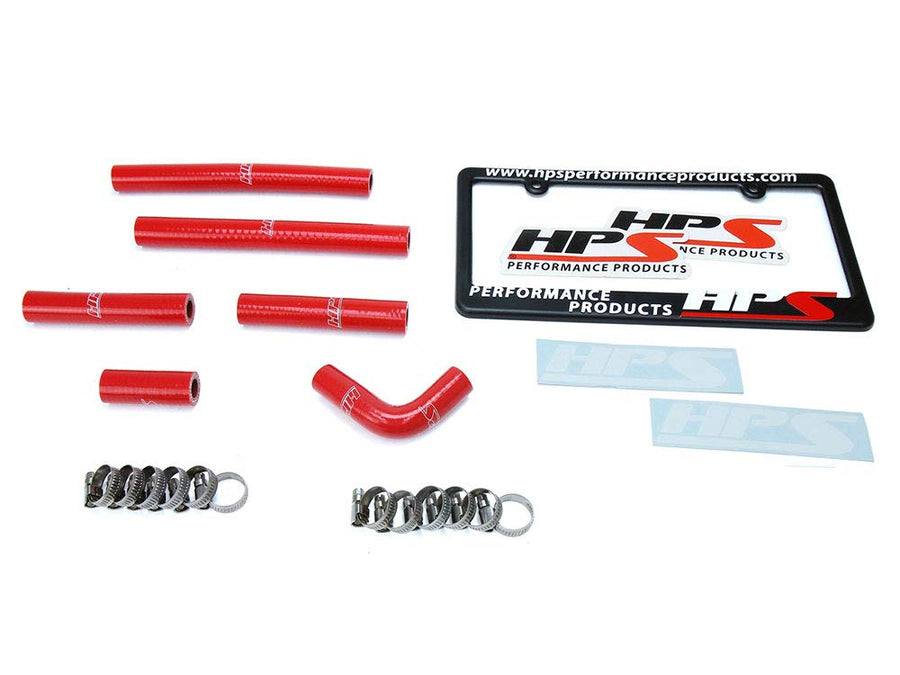 Blue HPS 57-1638-BLUE Silicone Rear Heater Hose Kit Coolant, 1 Pack