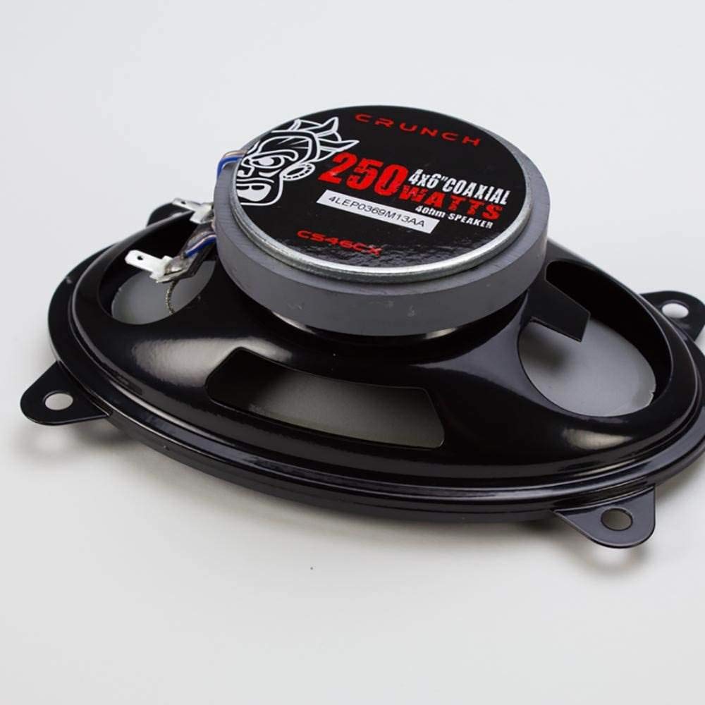 CS Series Crunch CS46CX Speakers (4" x 6", Coaxial, 250 Watts max)