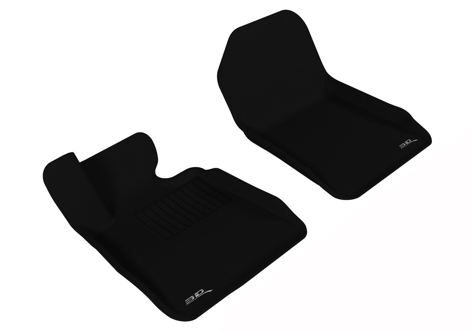 Front Row 3D MAXpider Custom Fit All-Weather Floor Mat for Select BMW 3 Series Convertible (E93) Models - Kagu Rubber (Black)