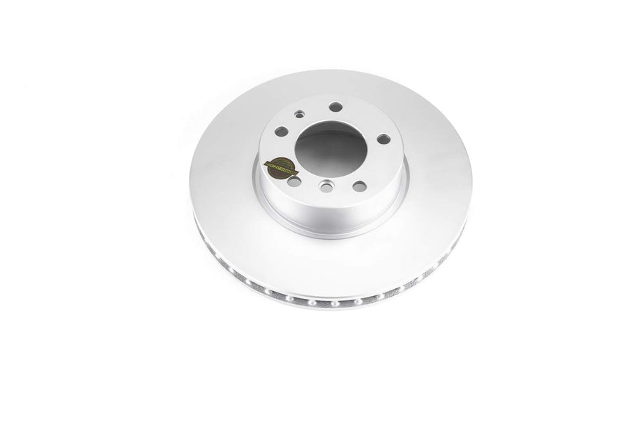 Power Stop EBR421EVC Front High Carbon Brake Rotor Coated For BMW 540i, BMW 7, BMW 740i, BMW 740iL, BMW 850CSi, BMW 85, BMW 850i [Model Specific] Evolution