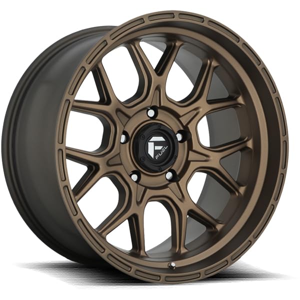 D671 Tech Fuel 20x10 5x5" -18mm Bronze Wheel Rim 20" Inch D67120007547US