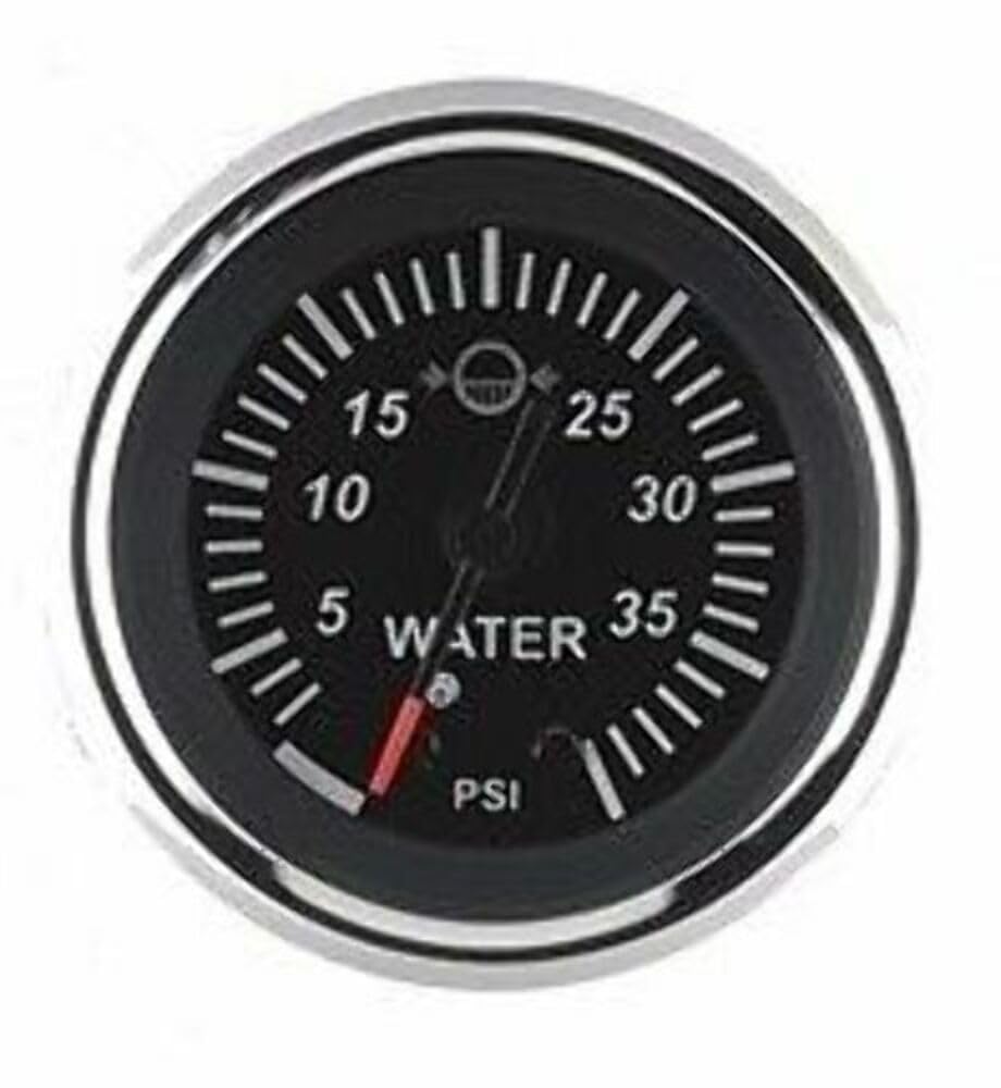 Sierra International Sterling 67382P Scratch & Fog Resistant Water Pressure Kit, 2", Black