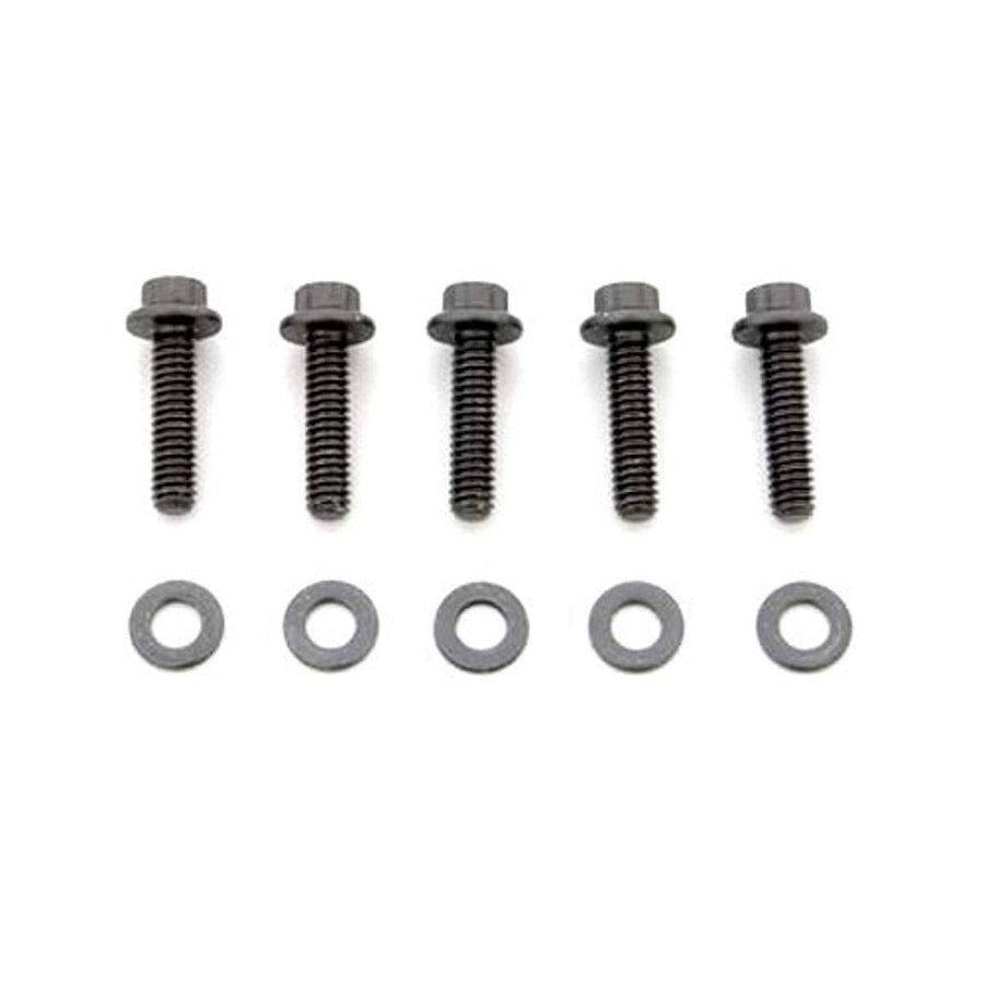 ARP 1/4-20" Black Oxide 1.000" UHL 12-Point Bolt with 5/16" Socket and Washer, (Set of 5)