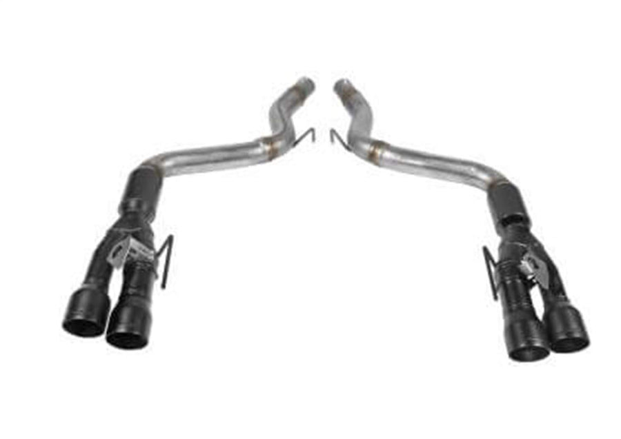 Outlaw Flowmaster 817824 Axle-Back Exhaust Kit 3 Inch 409 Stainless Steel 4 Inch Polished Tips Compatible with 2018-2023 Mustang GT 5.0L with Factory Active Performance Exhaust Valves