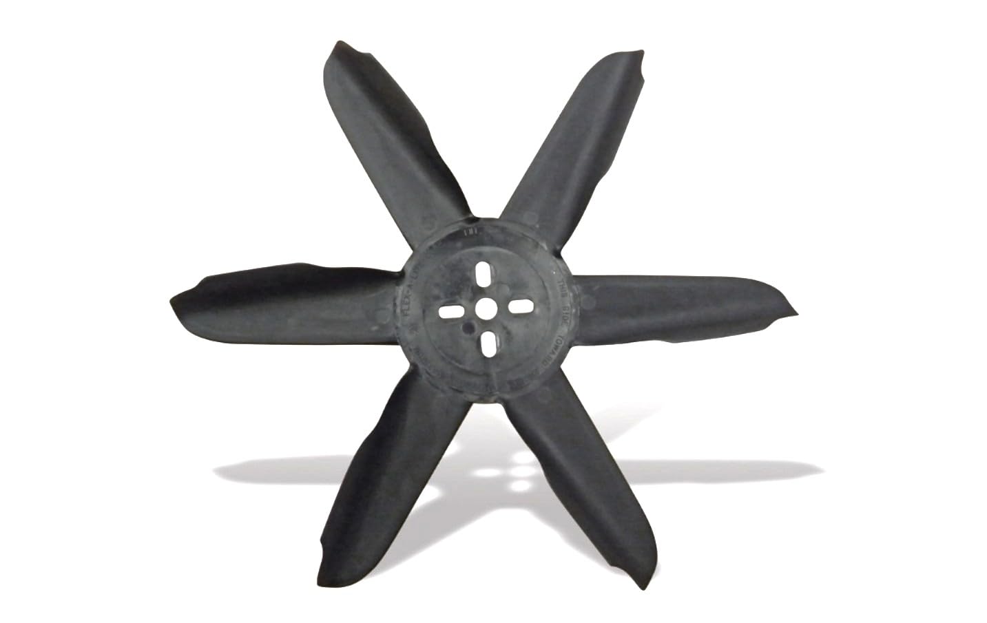 Black Flex-a-lite 418 Nylon 18 3/8" Belt Driven Fan