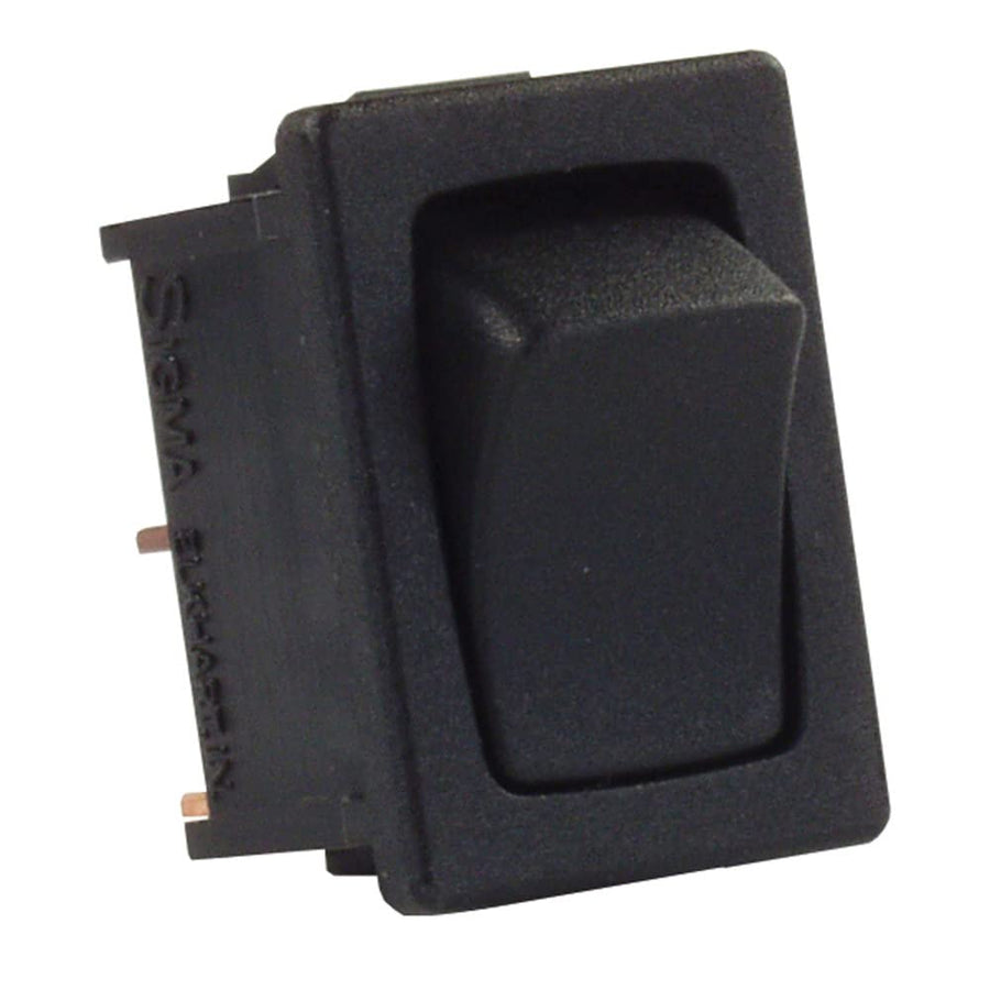 12V JR Products Mini Momentary On/Off Switch 12811-5 Black