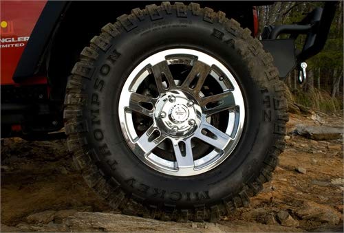 XHD Wheel, 17x9, Chrome | Rugged Ridge | 15301.20 | Fits 2007-2025 Jeep Wrangler; 2020-2025 Jeep Gladiator