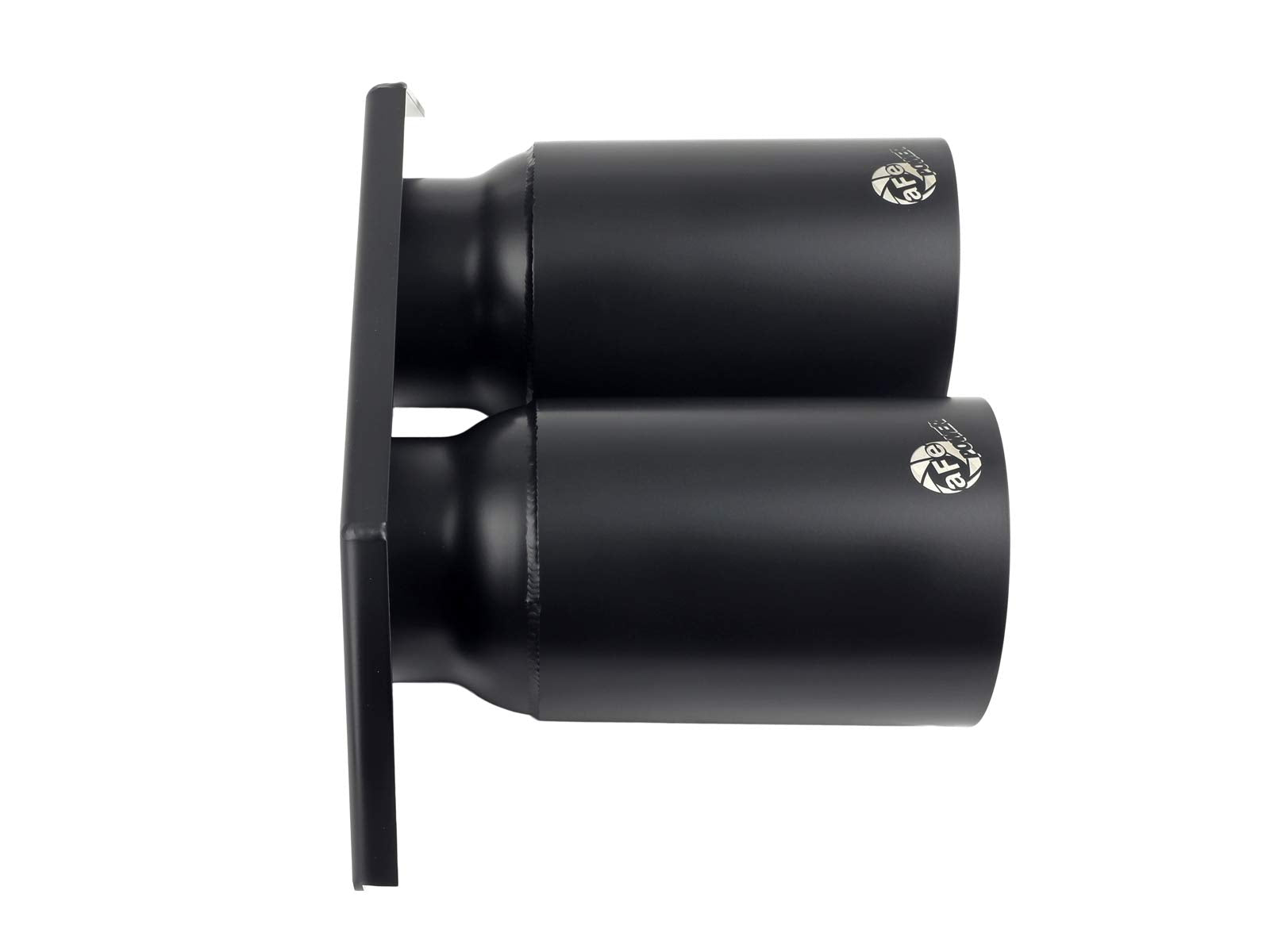 MACH Force-Xp aFe Power 49C36435-B OE Replacement Exhaust Tips for 2014-2019 Porsche 911 GT3, 4", Satin Black
