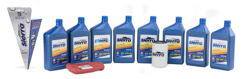Sierra Oil Change Kit 18-9223 for Mercury 200-400R Verado Engines - 25W-40