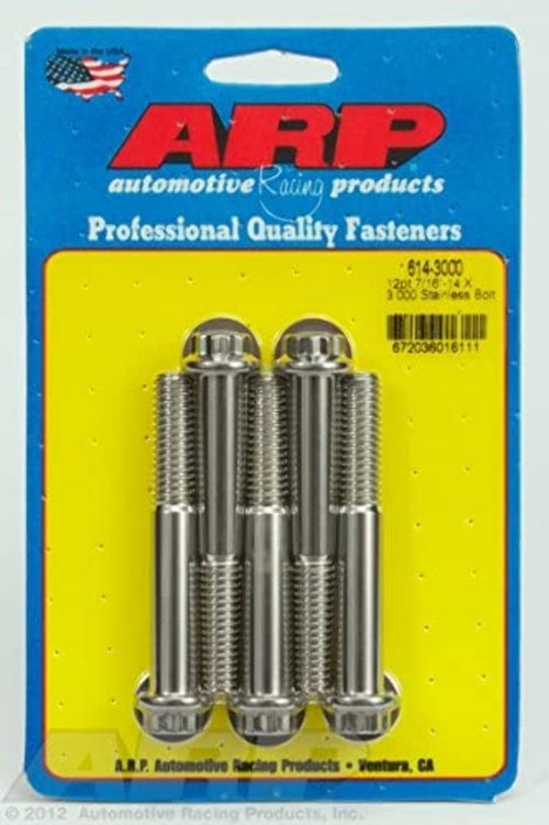 Hex Bolt, ARP (614-3000) Stainless Steel