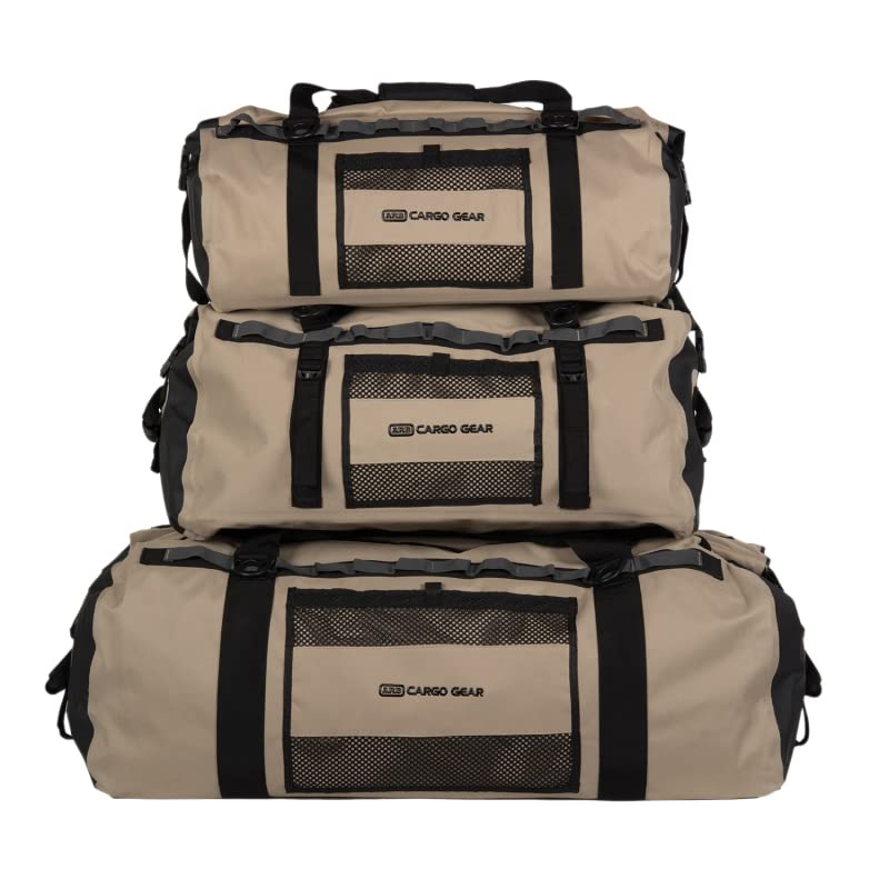 ARB Brown Cargo Gear 10100300 Stormproof 50 L (3200 cubic inches of storage) Ideal to keep your gear organized and dry